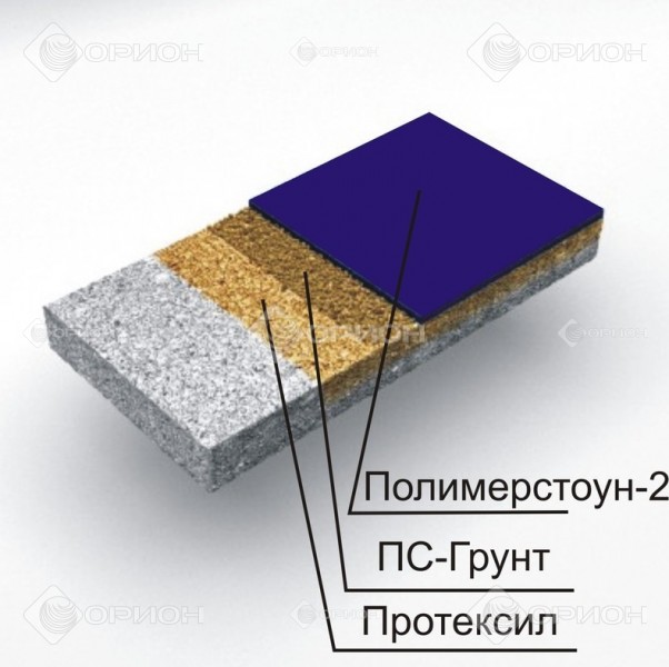 Полимерстоун 2 полиуретановый наливной пол